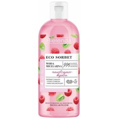 ECO SORBET Raspberry Мицеллярная вода увлажняющая и успокаивающая,500 мл Bielenda