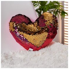 Подушка-антистресс mni mnu Сердце, "Глазки", открытка