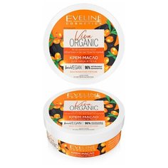VIVA ORGANIC Крем-масло для лица и тела для сухой и чувствительной кожи 200мл Eveline Cosmetics