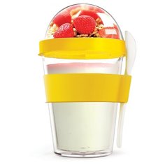 Asobu Контейнер Yo2go improved 0,36л, желтый