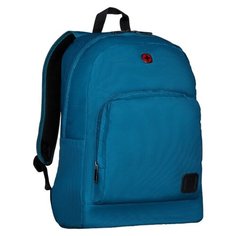 Рюкзак WENGER Crango 610199, с отделением для ноутбука 16, синий, полиэстер, 31x17x46 см, 24 л