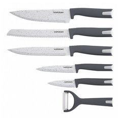 Набор ножей "Webber" BE-2264N, 5 предметов + овощечистка