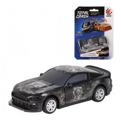 Машина TotalCrash, ..инерц.мех-зм, при столкновении разлетается на части, черн. Пламенный мотор