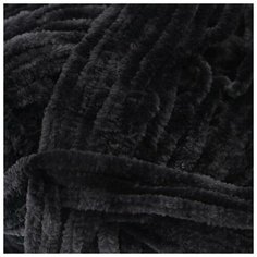 Пряжа YarnArt "Velour", 100% микрополиэстер, 170 м/100 г, (842 черный)