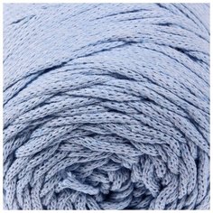 Пряжа-шнур YarnArt "Macrame Cotton", 15% полиэстер, 85% хлопок, 225 м/250 гр, (760 голубой)