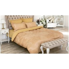 Постельное белье 2-спальное Этель Мурано, жаккард, 50 х 70 и 70 х 70 см, оранжевый