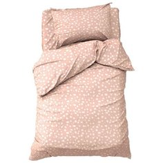 Постельное белье 1.5-спальное Этель Soft, бязь, 50 х 70 см, sand