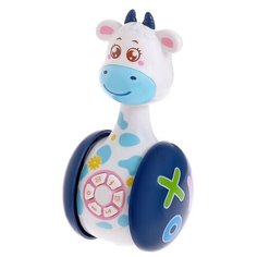 Неваляшка Zabiaka Коровка Муму (4528862) 11.5 см синий/белый