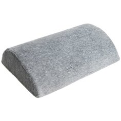 Подушка-Полувалик ортопедическая AMARO HOME Half-Roll 41х23,5х10 см, серый