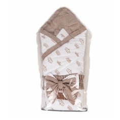 Одеяло на выписку AmaroBaby HAPPY (Royal коричневый)