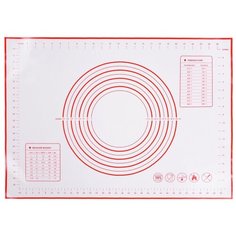 Силиконовый коврик для выпечки с разметкой B.Baker 70x50 см