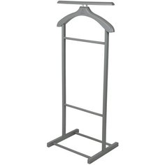 Вешалка костюмная В 21Н серый Мебелик