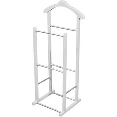 Вешалка костюмная В 28Н белый Мебелик