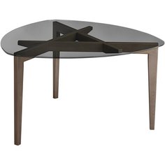 Стол журнальный Рилле 443 шимо/графит Мебелик