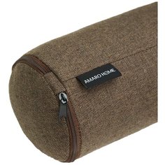 Подушка ортопедическая (Валик спортивный) AMARO HOME Sport Roll (коричневый)
