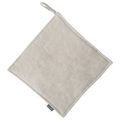 Прихватка Tkano из умягченного льна бежевого цвета, 22х22 см