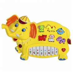 Smart Baby пианино Слон JB0206527 желтый