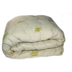 Одеяло стандартное ЭН-Текс Овца 175х210 см 2 спальное, тик, цвет: желтый