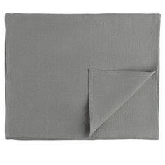 Дорожка на стол из умягченного льна серого цвета Essential, 45х150 см Tkano