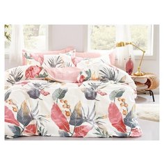 КПБ Cleo сатин набивной "Satin de Luxe" полуторный 150*210*1 160*230*1 70*70*2 15/602-SK