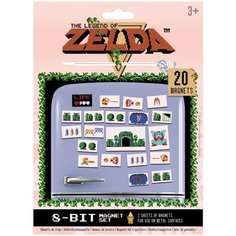 Набор магнитов Zelda: Retro 20-Pack Pyramid International