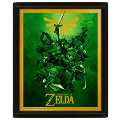 3D Постер The Legend Of Zelda: Link Pyramid International