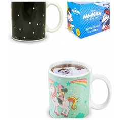 Термокружка Минни: Единорог (330 мл, фарфор) ND Play