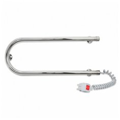 Полотенцесушитель электрический Laris П-образный 25 псэ 500х200мм 35Вт , правое подключение