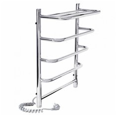 Полотенцесушитель электрический LARIS Стандарт с полкой П5 500х660 левое подключение