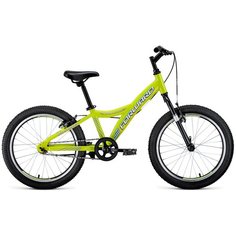 Велосипед 20" Forward Comanche 20 1.0 AL 20-21 г, 10,5" Желтый/Белый/RBKW1J301001