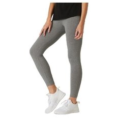 Легинсы 7/8 хлопок укороченные Fit+ для фитнеса женские 500 серые NYAMBA Х Декатлон L / W33 L31 Decathlon