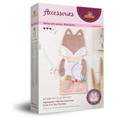 Набор для изготовления игрушки Miadolla: Кармашки – Милая лисичка