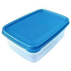 Контейнер пластиковый 1 л для пищевых продуктов Mallony с крышкой 18.3x13x7 см