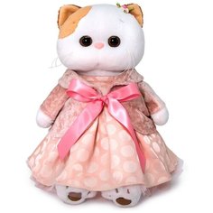 Мягкая игрушка Budi Basa Basik & Co Кошечка Ли-Ли в бархатном жакете 24 см