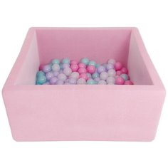 Детский сухой бассейн Romana Airpool Box (Розовый без шариков)