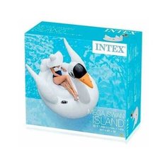 Плот надувной Intex Большой лебедь 140х178х132см (57287)