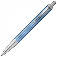 PARKER шариковая ручка IM Metal Premium K322, синий цвет чернил