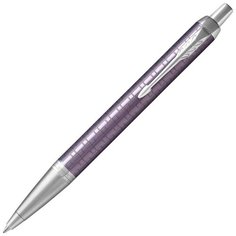 PARKER шариковая ручка IM Metal Premium K324, синий цвет чернил