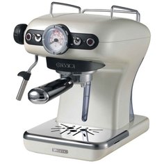 Кофеварка рожковая Ariete 1389 Classica, жемчужный