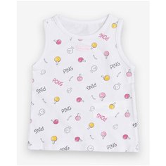 Майка Gulliver Baby размер 86-92, белый