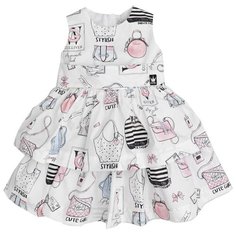 Платье Gulliver Baby размер 74, белый