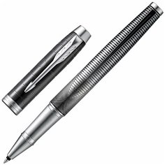 PARKER шариковая ручка IM Metal T325 SE Metallic Pursuit RB, черный цвет чернил