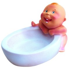 Игрушка для ванной Весна Малыш (В1523) белый/оранжевый