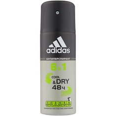 Дезодорант-антиперспирант спрей Adidas 6 в 1, 150 мл