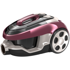 Пылесос NATIONAL NH-VC2091, красный/серый