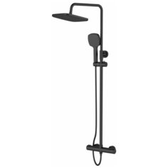 Душевая система Orange Thermo T02S4-912b, черная