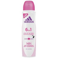 Adidas дезодорант-антиперспирант, спрей, Cool&Care 6 in 1, 150 мл