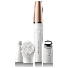 Прибор для ухода за лицом Braun FaceSpa Pro 911, белый\золотистый