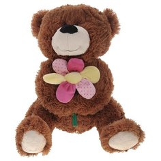 Plush Apple Мягкая игрушка "Медведь с цветком", 52 см