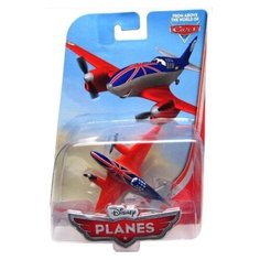 Disney Planes Модель самолета-истребителя BullDog металл, на блистере Mattel